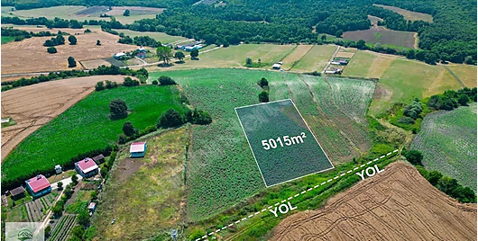 ÇATALCA ÖRENCİK SATILIK ARSA 5015M2 MÜSTAKİL TAPU fotoğraf 1