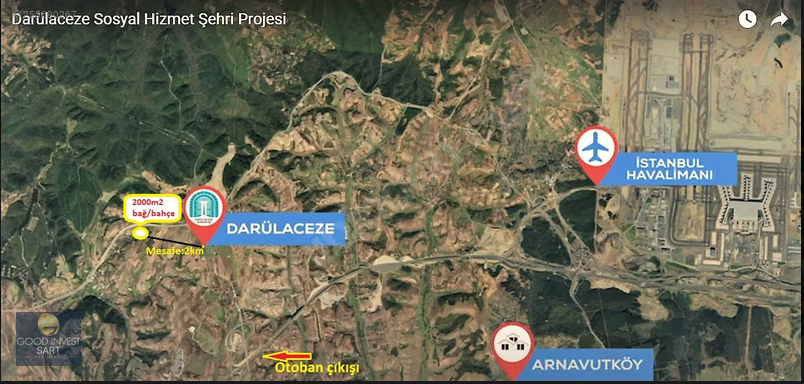 SATILIK ARSA ÇATALCA KIZILCALİ 2000 M2