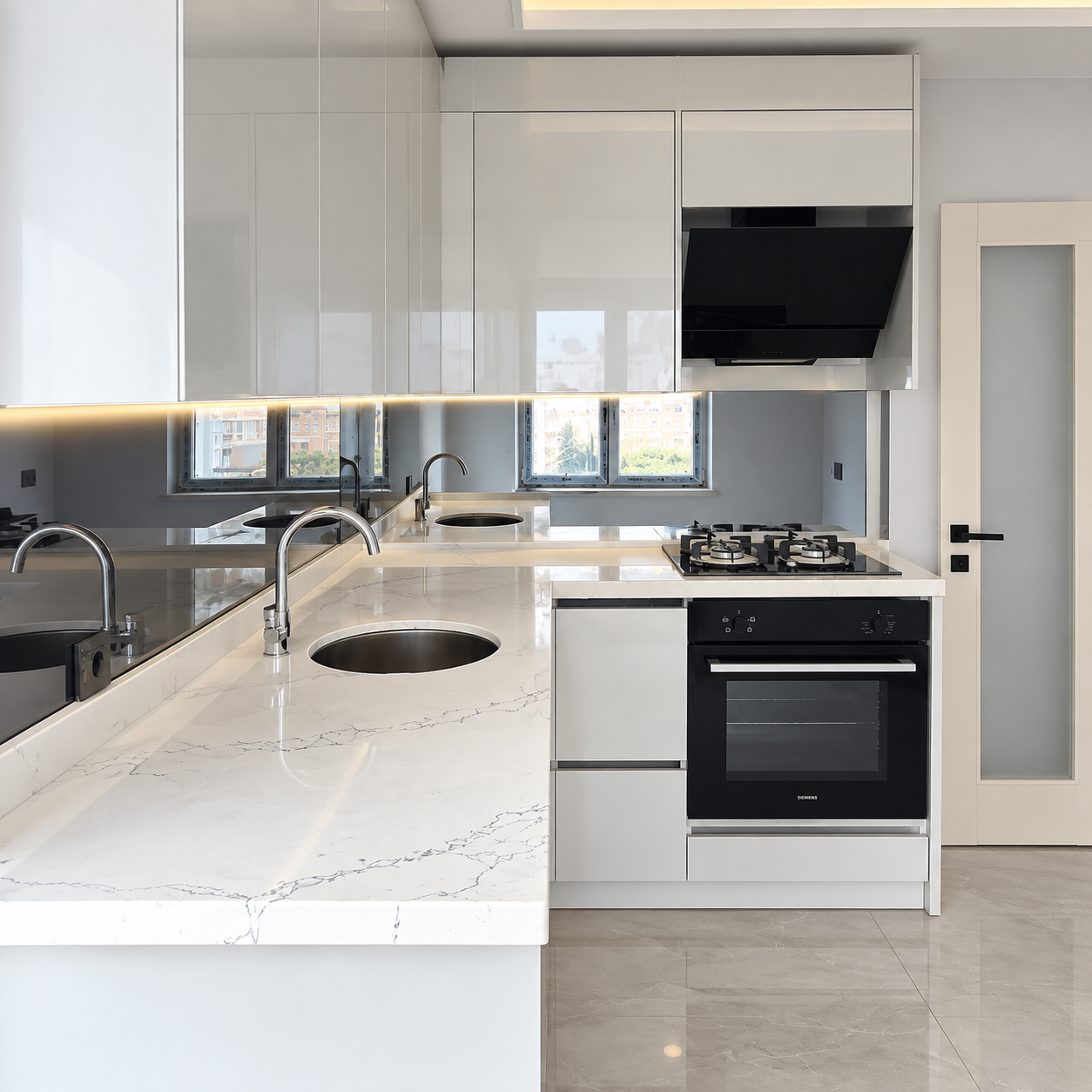 YENİKENT'DE YENİ BİNADA MODERN MUTFAKLI BALKONLU FIRSAT DAİRE fotoğraf 13