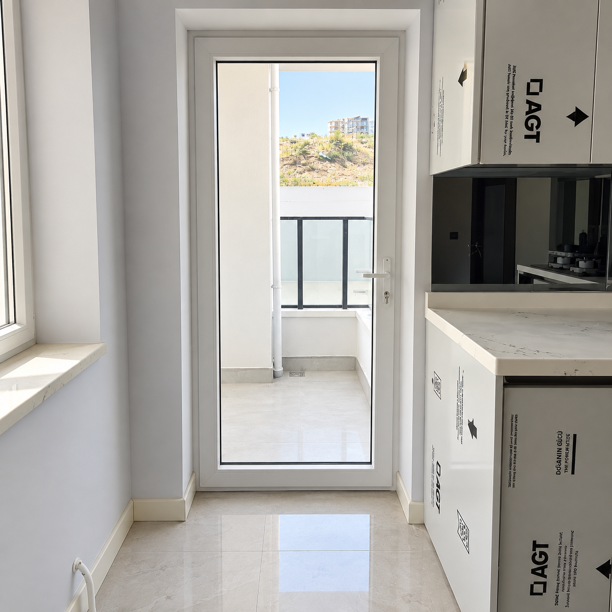 YENİKENT'DE YENİ BİNADA MODERN MUTFAKLI BALKONLU FIRSAT DAİRE fotoğraf 8